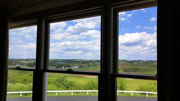 Quarto luxo, para não fumantes, lareira | Vista do quarto