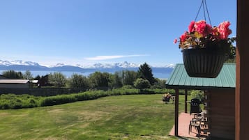 FerienhĂŒtte, eigenes Bad, Meerblick (Private Studio) | Aussenbereich