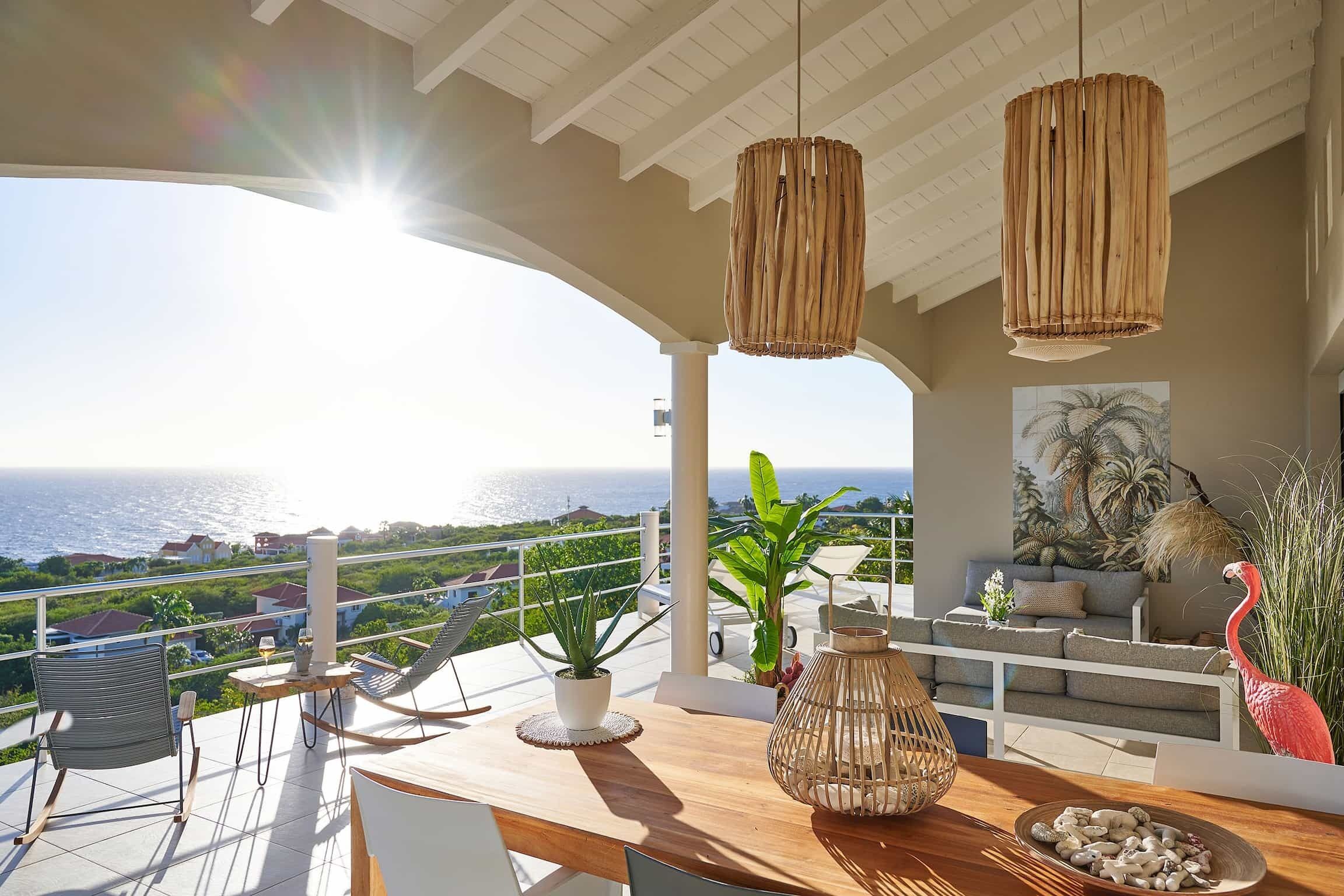 Vista a la playa o al mar