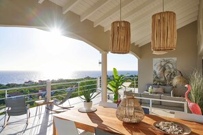 Deluxe-villa - 4 soveværelser - privat pool - havudsigt | Strand-/havudsigt