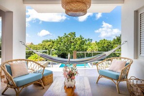 Comfort Villa, Private Pool, Garden View (3 Bedrooms) | Garden view - Coral Estate Rentals (St. Marie)