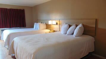 Desk, iron/ironing board, free WiFi, bed sheets