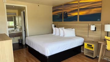 Desk, iron/ironing board, free WiFi, bed sheets