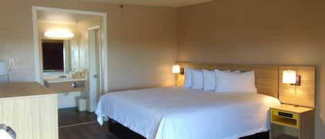 Desk, iron/ironing board, free WiFi, bed sheets