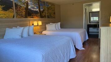 Desk, iron/ironing board, free WiFi, bed sheets