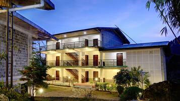 Front of property – evening/night