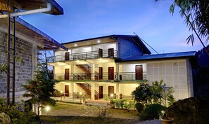 Front of property – evening/night