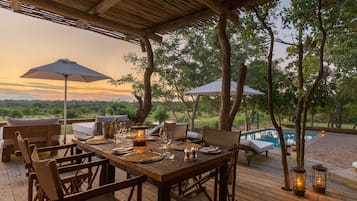 Frühstück, Mittagessen und Abendessen