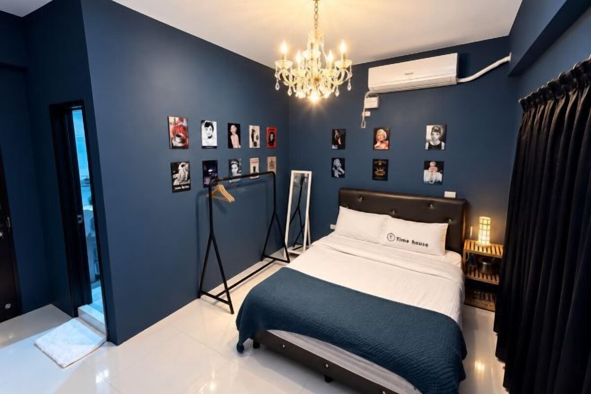 Premium bedding, blackout curtains, free WiFi, individually decorated