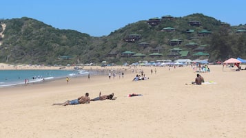 Beach nearby, 4 beach bars