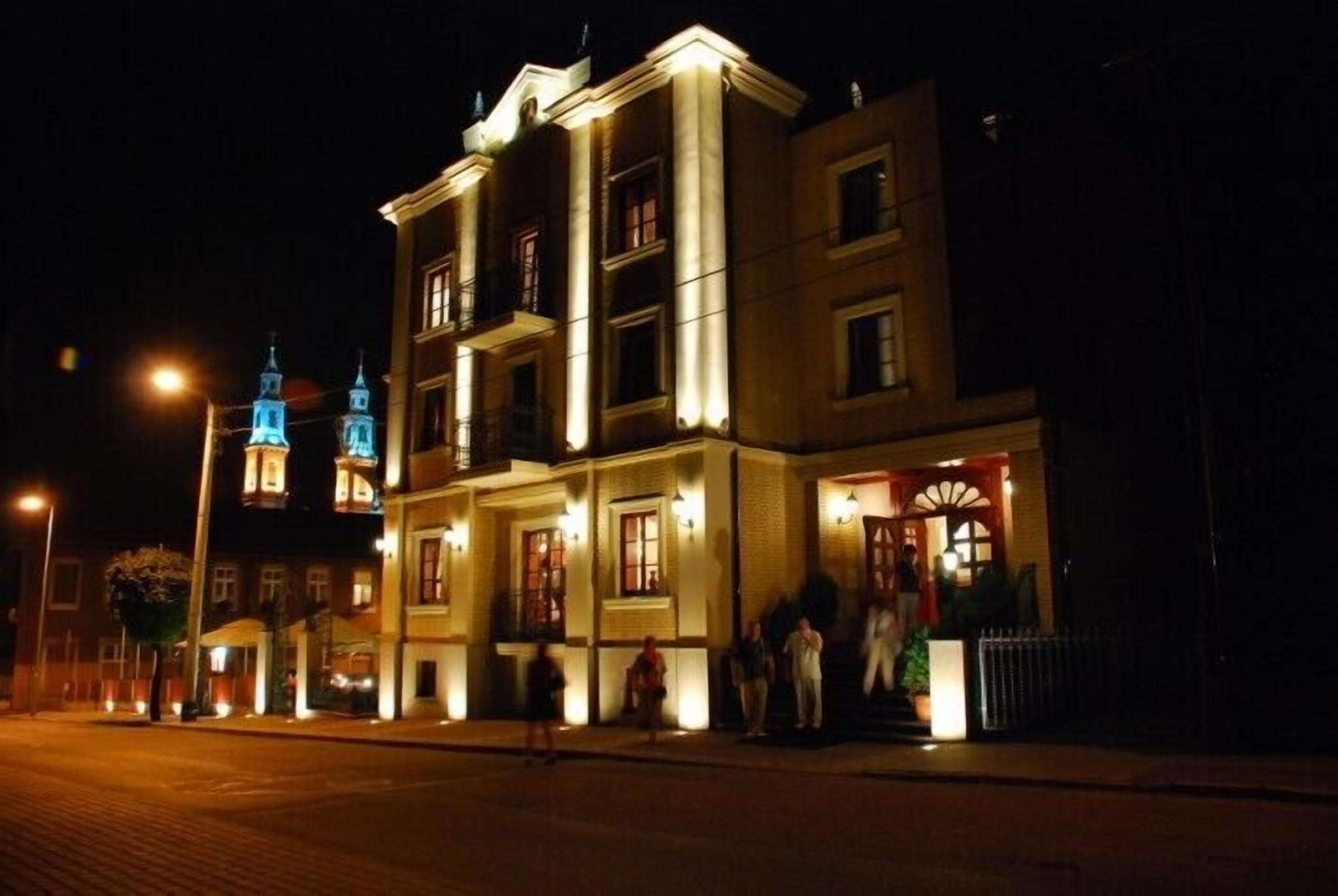 front of property – evening/night