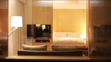 Habitación doble Deluxe | Escritorio y wifi gratis