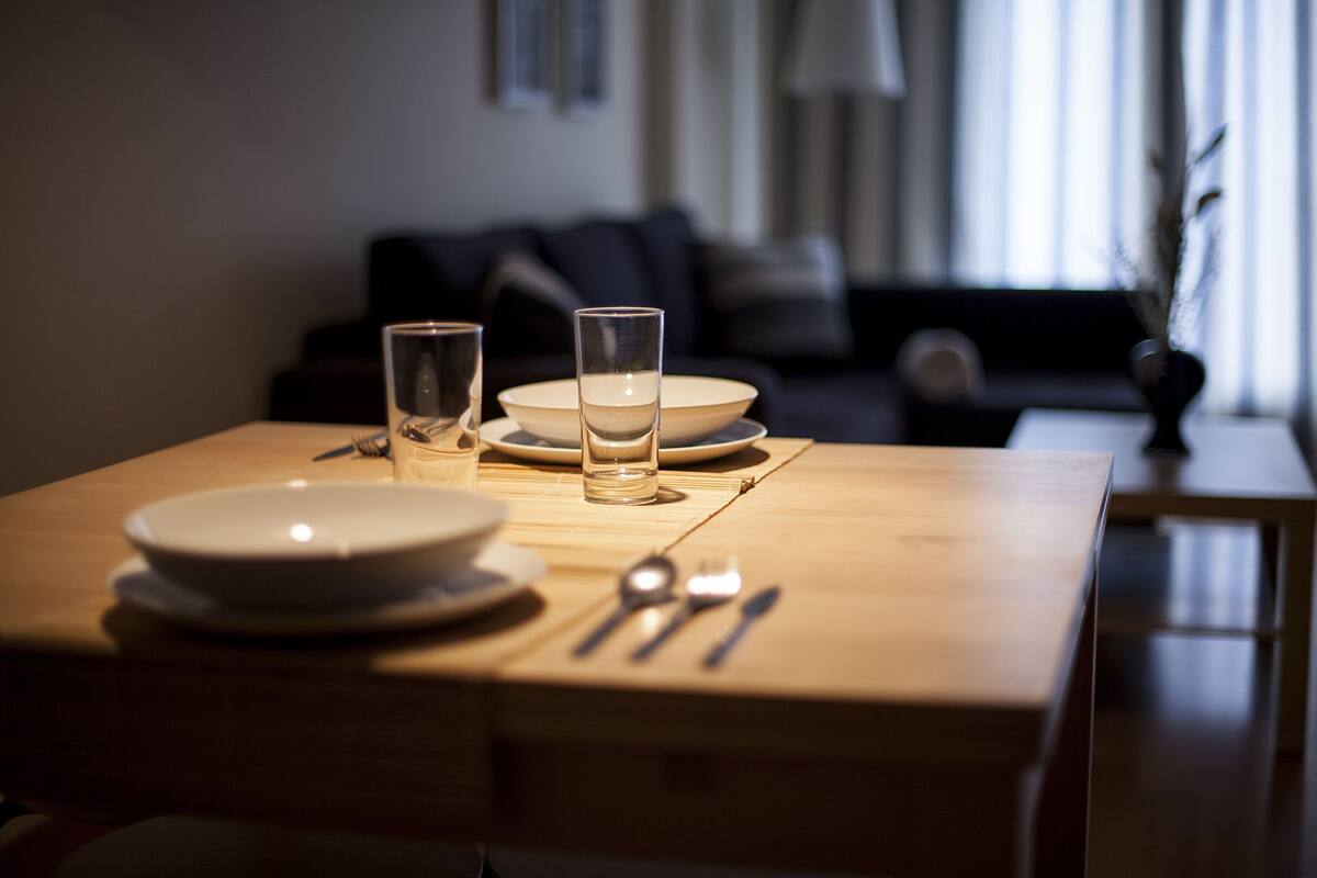 Apartment, 1 Bedroom, Mountain View (4 People) | In-room dining