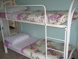 Premium bedding, desk, free WiFi, bed sheets