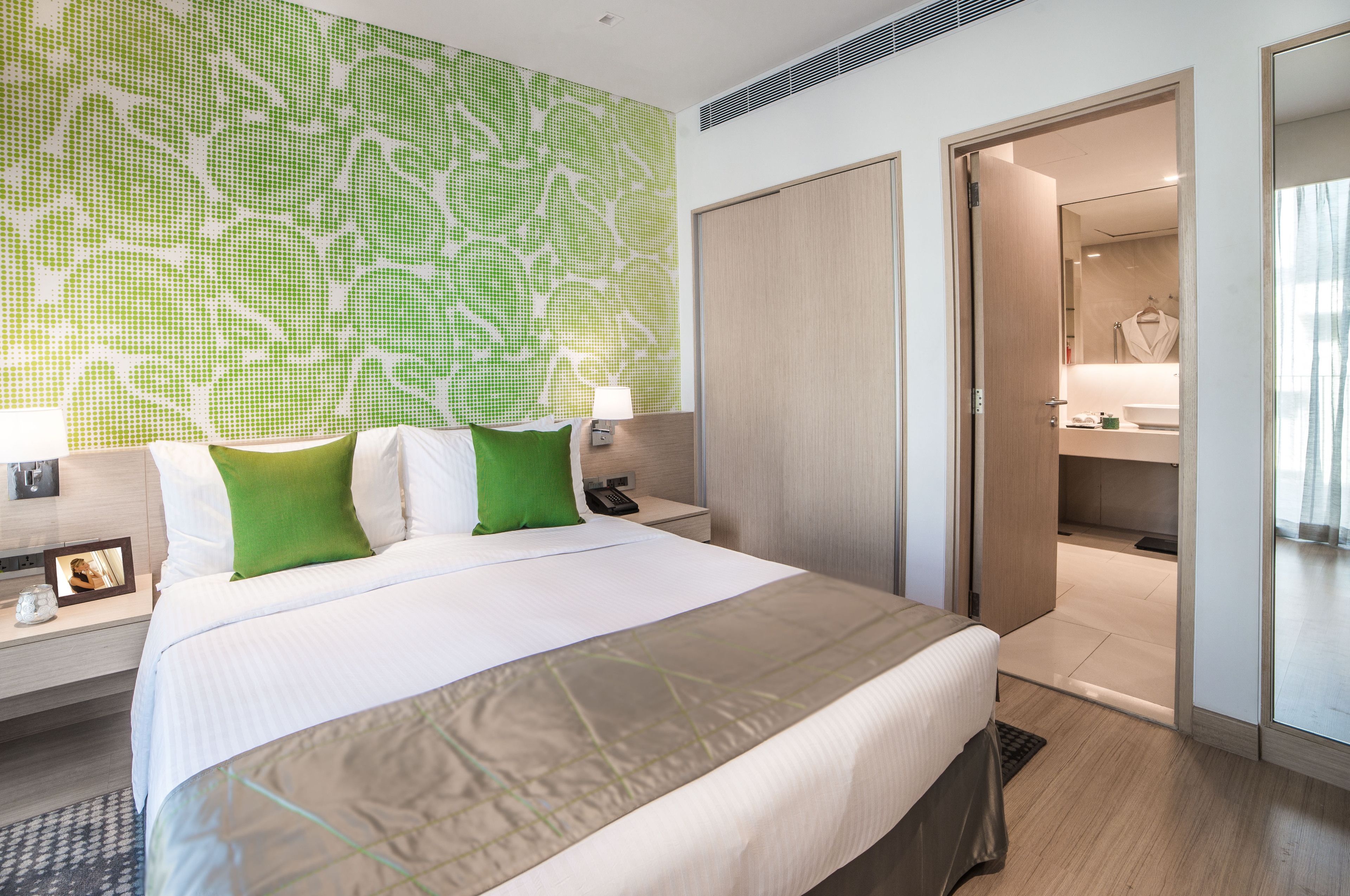 Literie de qualité supérieure, coffres-forts dans les chambres