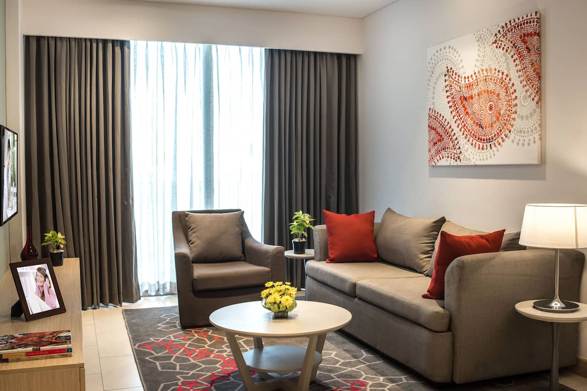 1 bedroom, premium bedding, in-room safe, individually furnished
