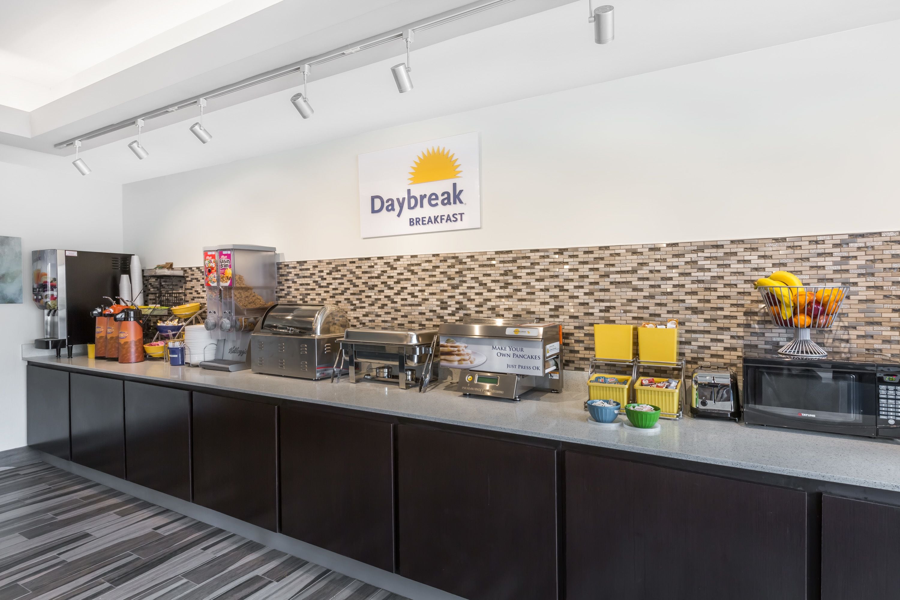 free daily on-the-go breakfast