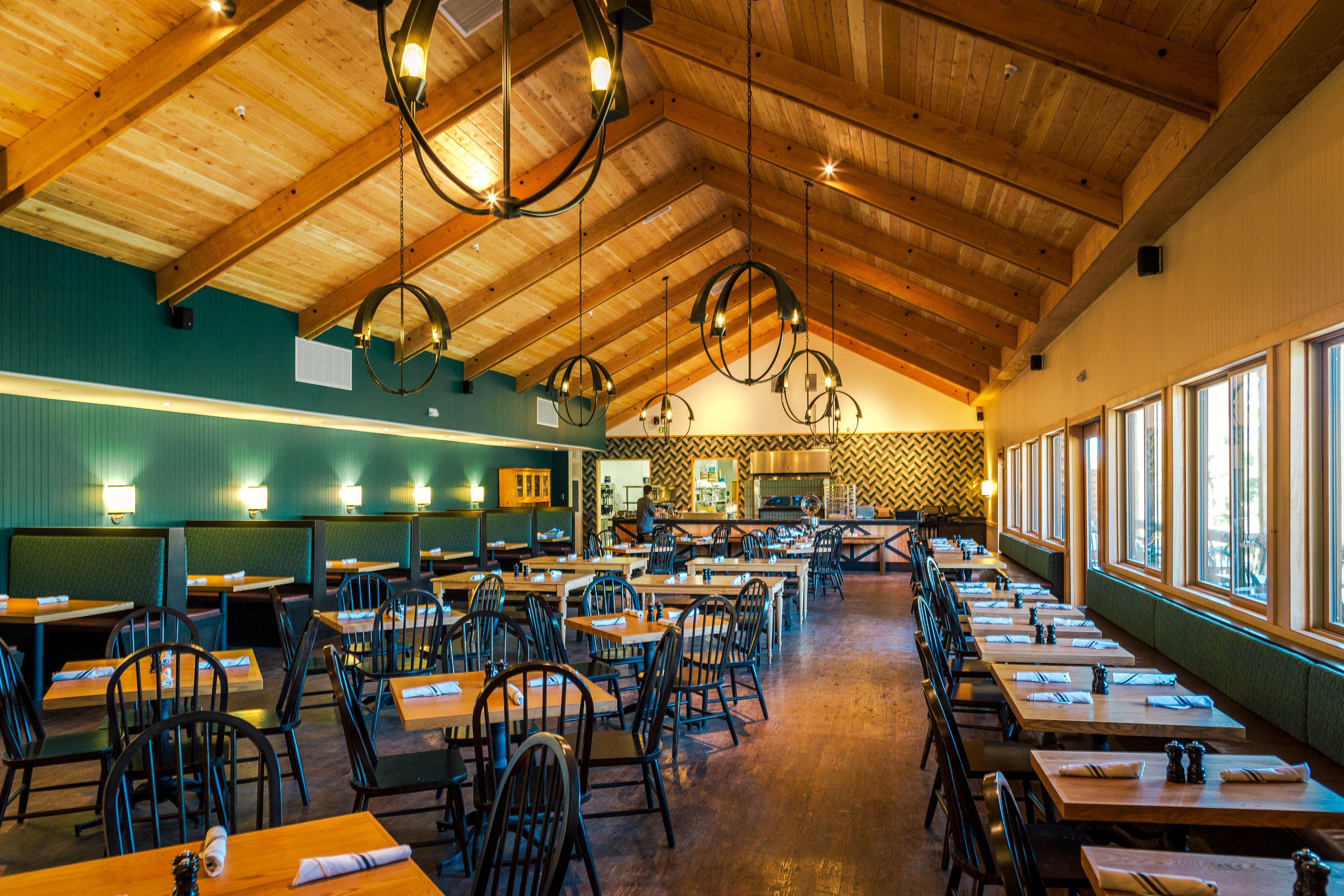 breakfast and dinner served, local cuisine