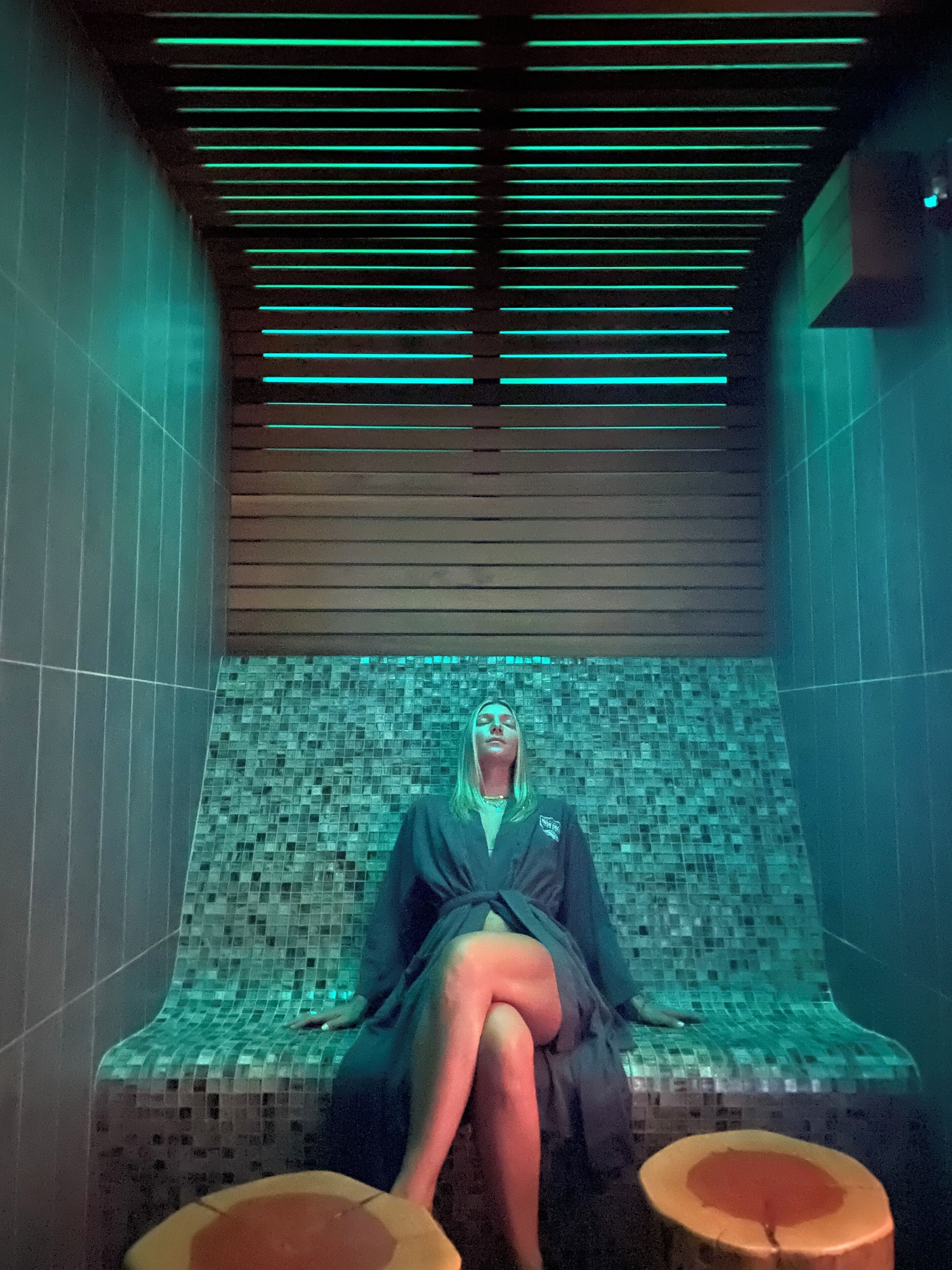 Sauna, bain à remous, hammam, sources chaudes/minérales, soins corporels