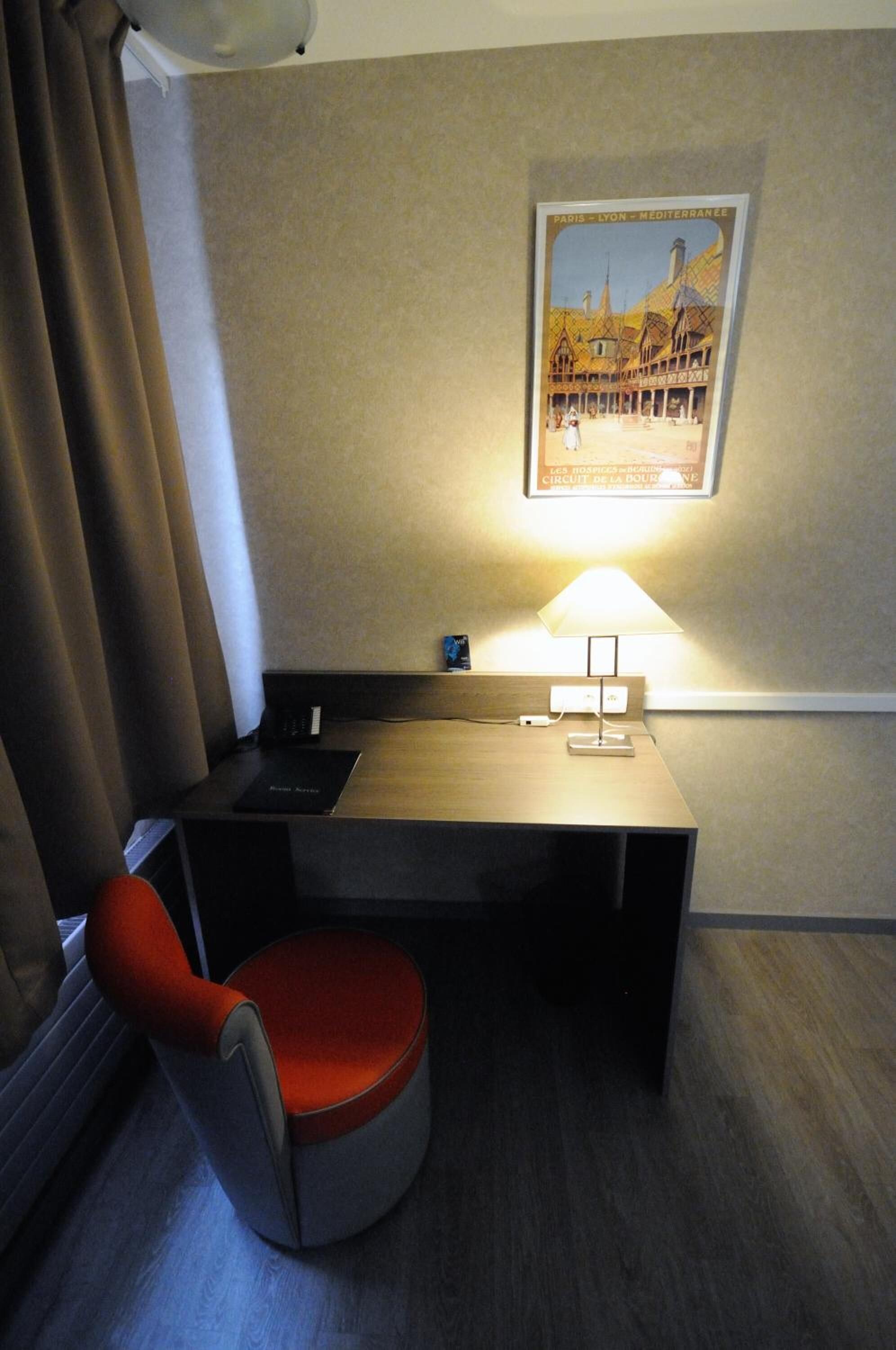 premium bedding, desk, soundproofing, iron/ironing board