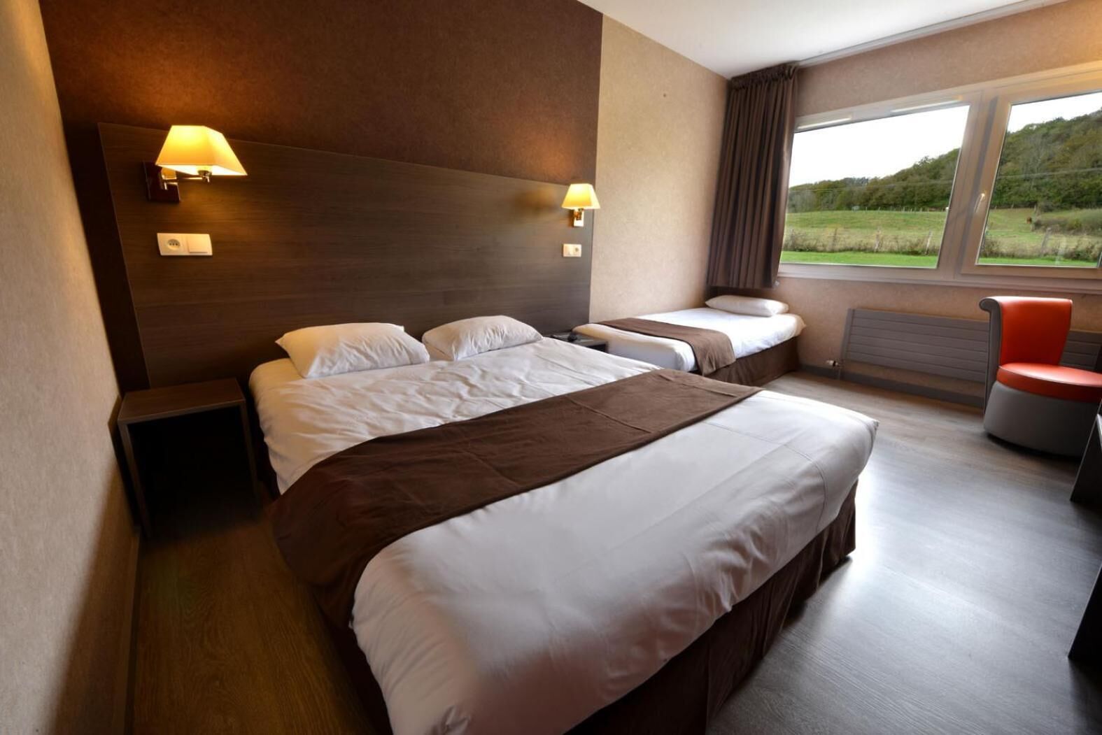 premium bedding, desk, soundproofing, iron/ironing board