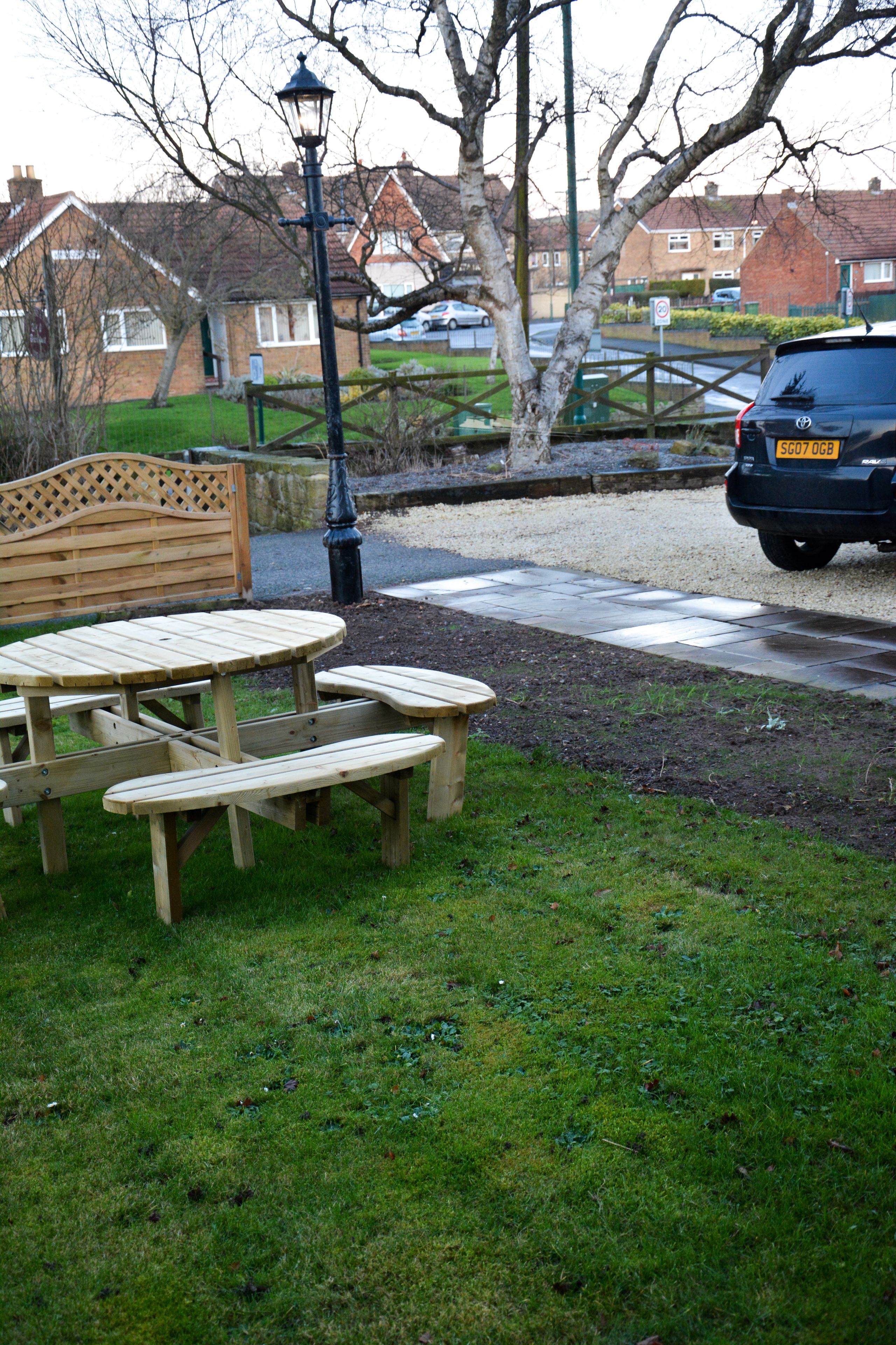 Entrée de l’hébergement