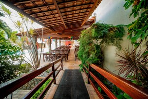 Breakfast, lunch, dinner served; Brazilian cuisine 