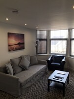 Superior Apartment (Bamburgh, Second Floor) | Living area | 40-inch flat-screen TV with digital channels, LCD TV, DVD player