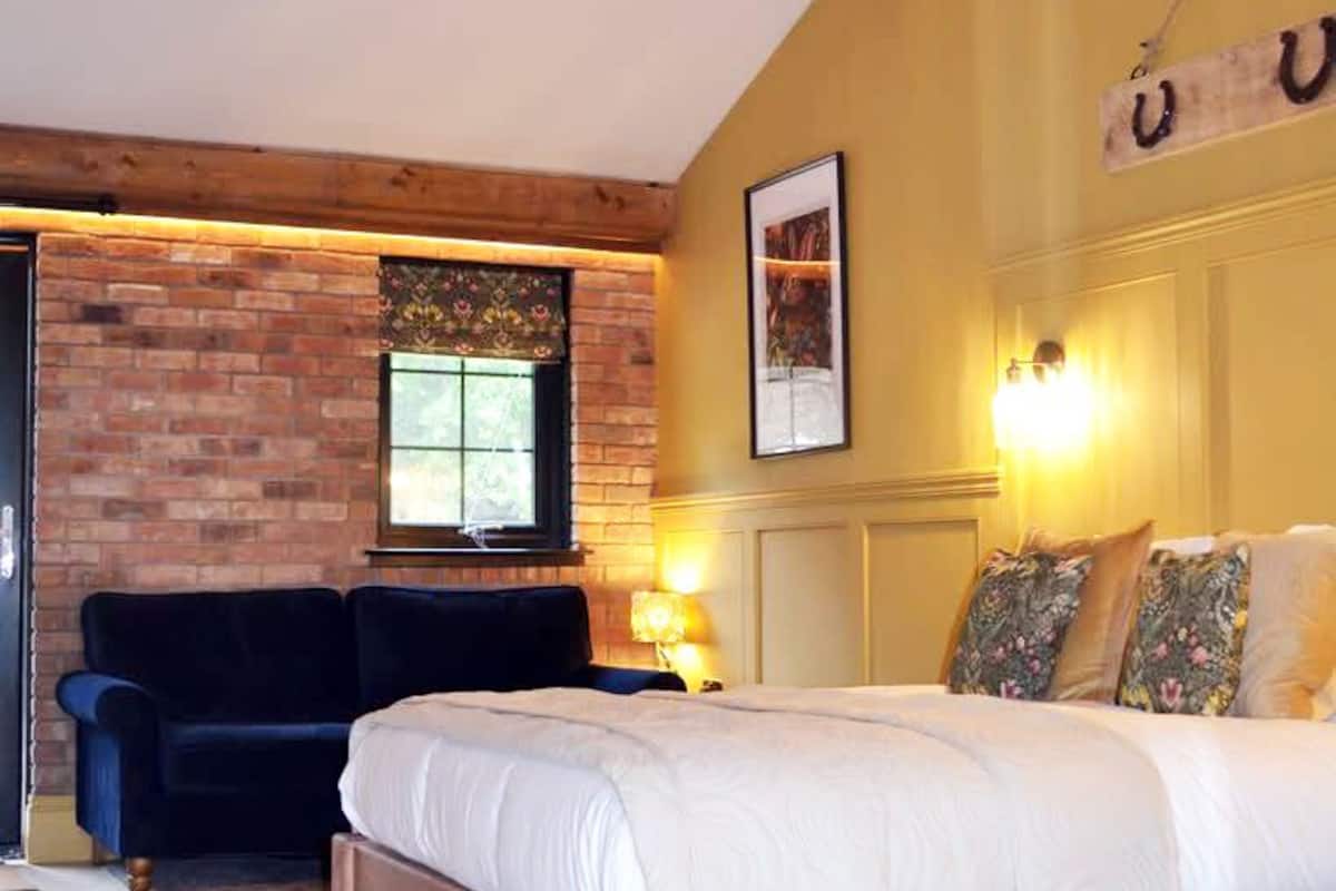 Quarto casal luxo (King Room 16) | 1 quarto, escrivaninha, quartos à prova de som, Wi-Fi de cortesia