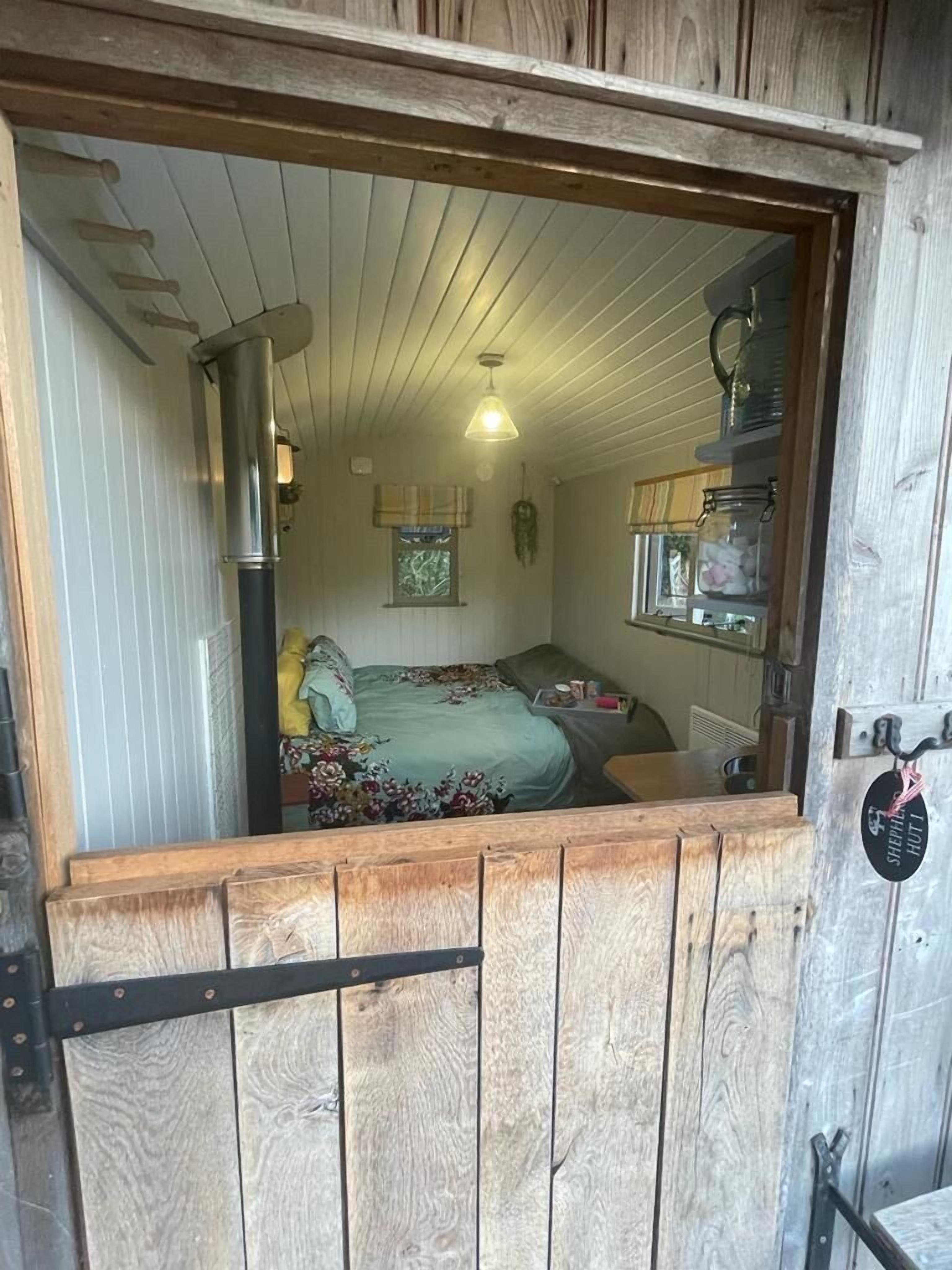 Ferienhütte, Whirlpool (Shepherds Hut)