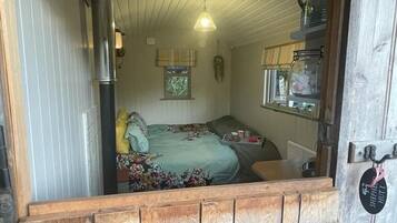 Ferienhütte, Whirlpool (Shepherds Hut)