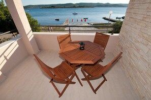 Exclusive Apartment, 1 Bedroom, Sea View | Balcony