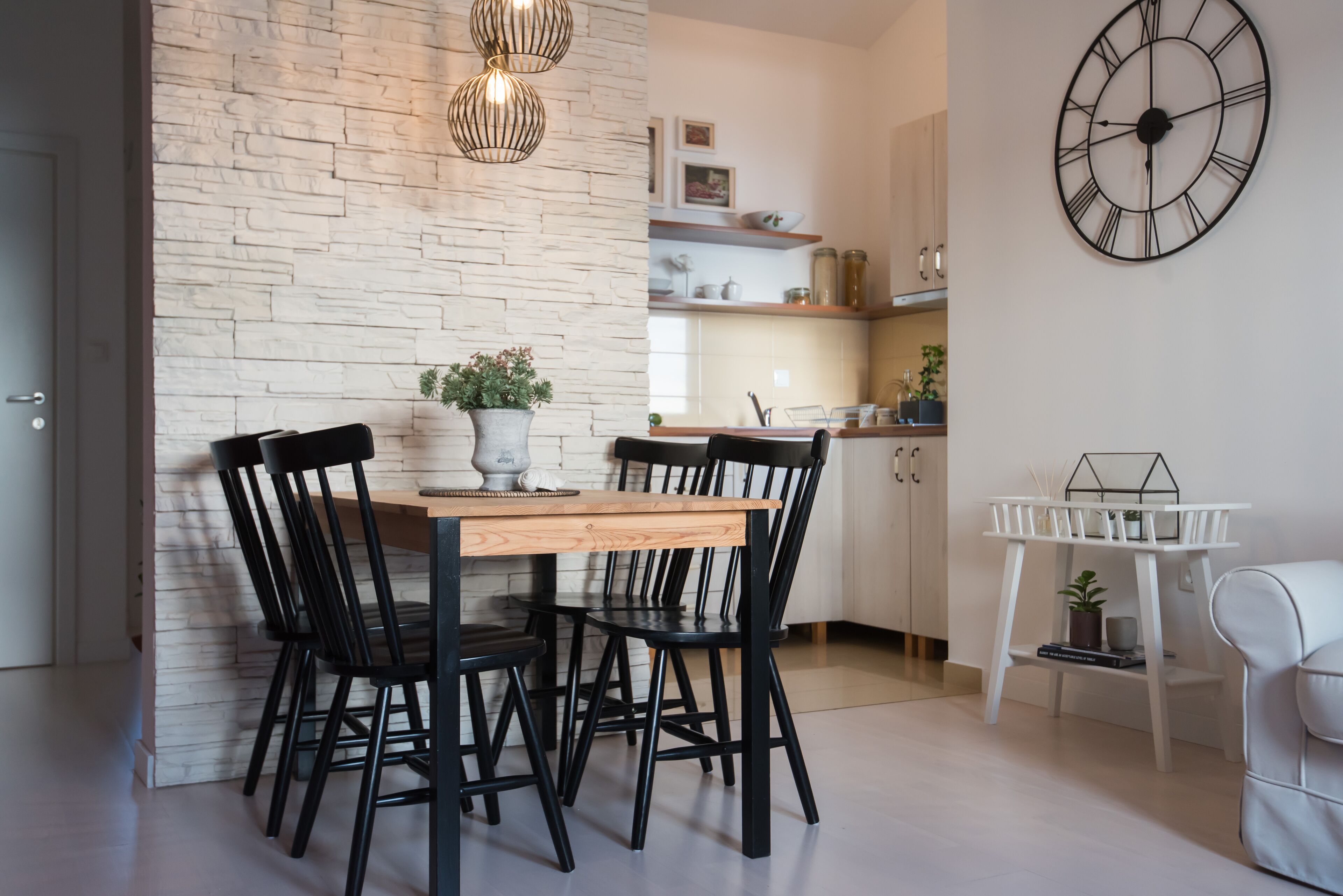 design apartment, 1 bedroom, sea view (top floor) | living area | flat-screen tv