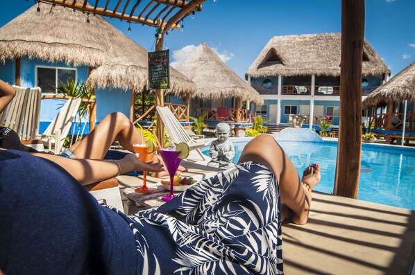 Alberca al aire libre 