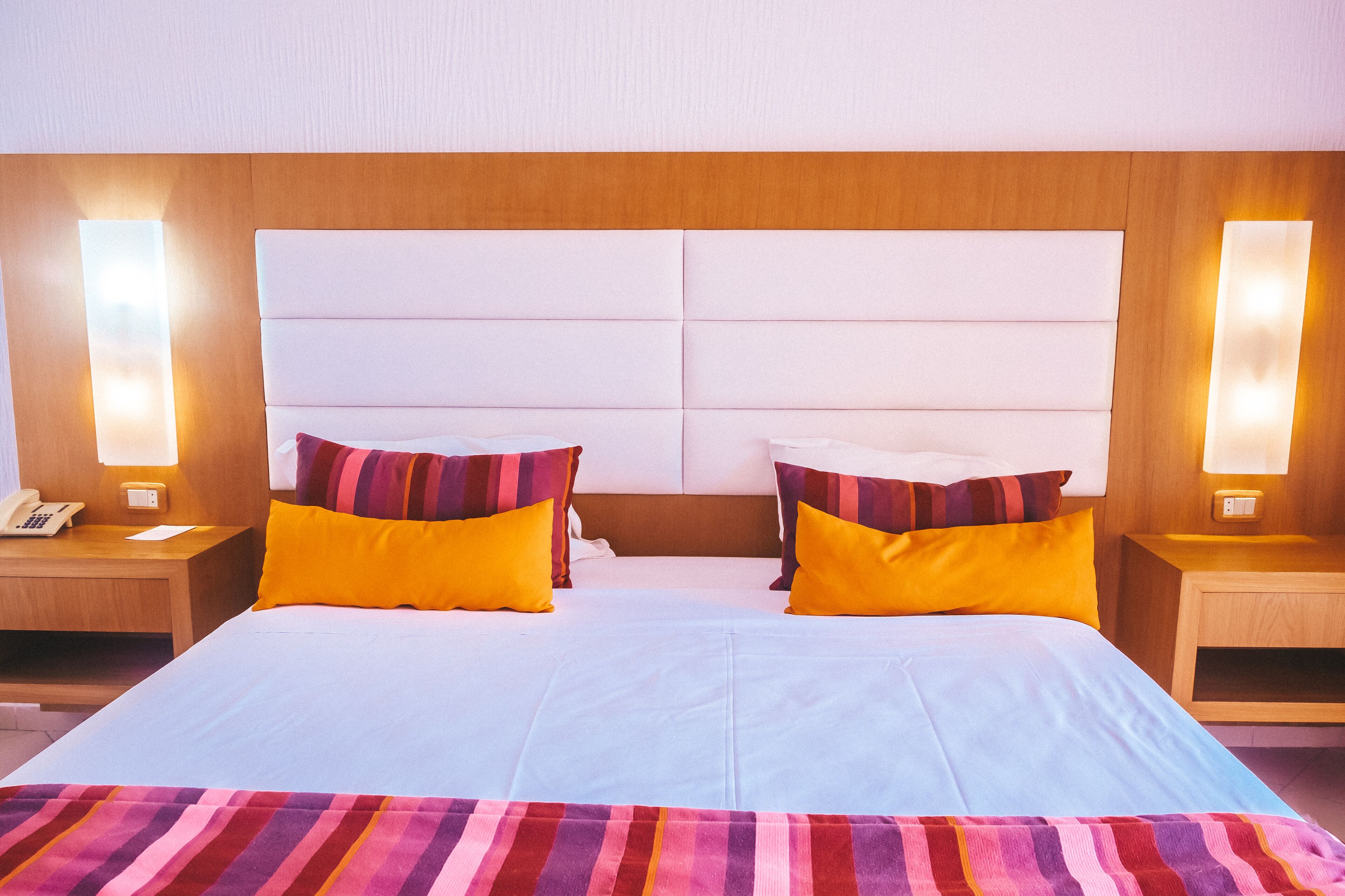 standard double room | minibar, in-room safe, blackout curtains, bed sheets