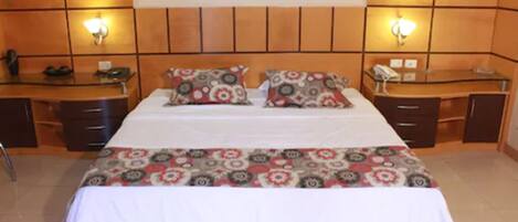 Executive dubbelrum - 1 dubbelsäng | Värdeförvaringsskåp på rummet, gratis wi-fi och sängkläder