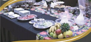 Petit déjeuner buffet compris tous les jours