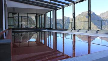 Indoor pool, outdoor pool