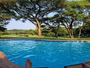 5 outdoor pools, sun loungers