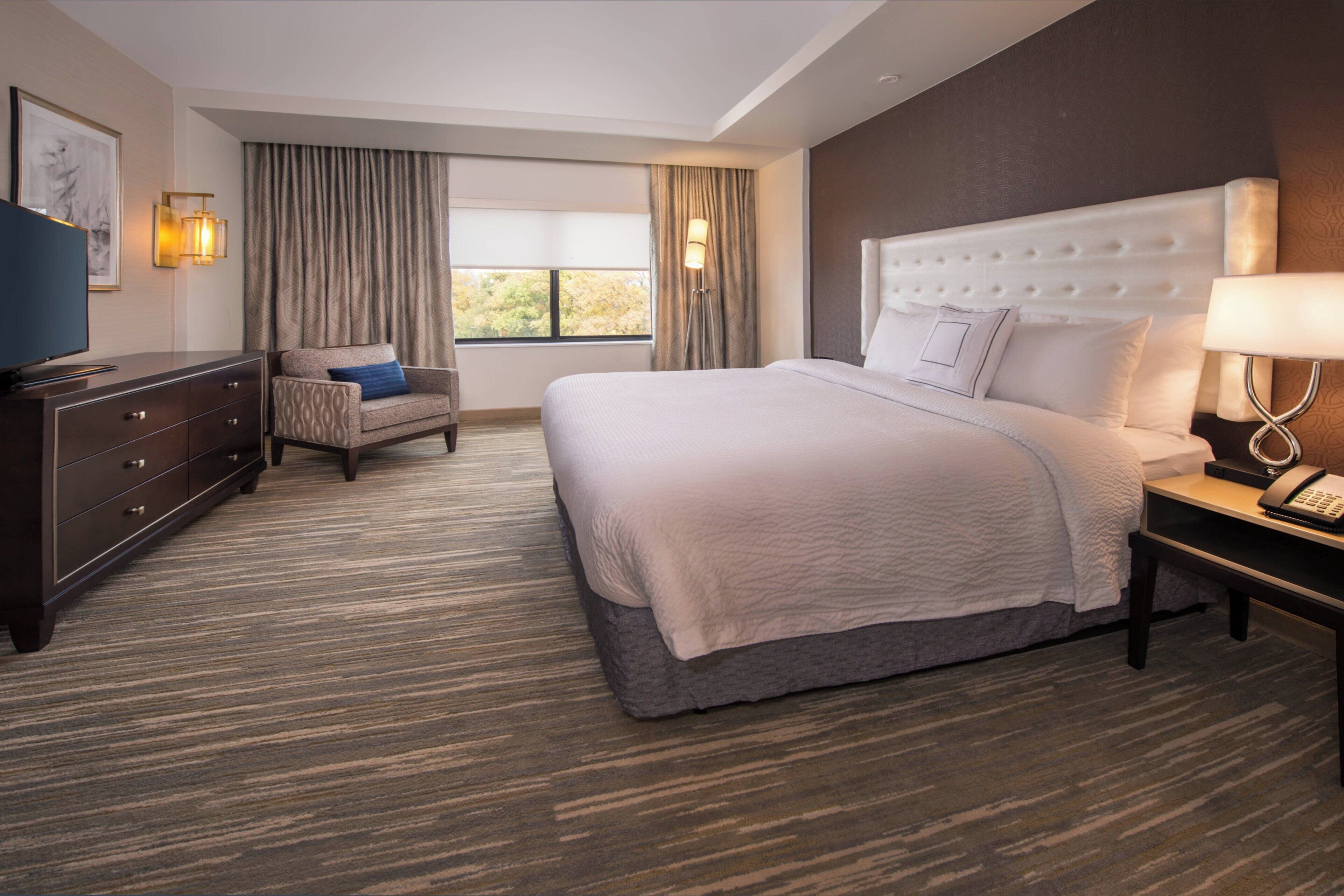 suite, 1 king bed with sofa bed, non smoking | 1 bedroom, pillow-top beds, in-room safe, desk