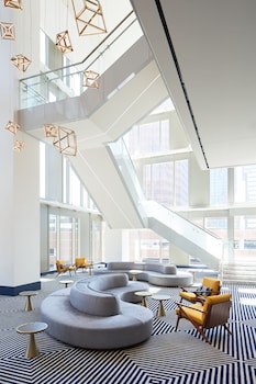 Staircase at Hotel Indigo Los Angeles Downtown by IHG