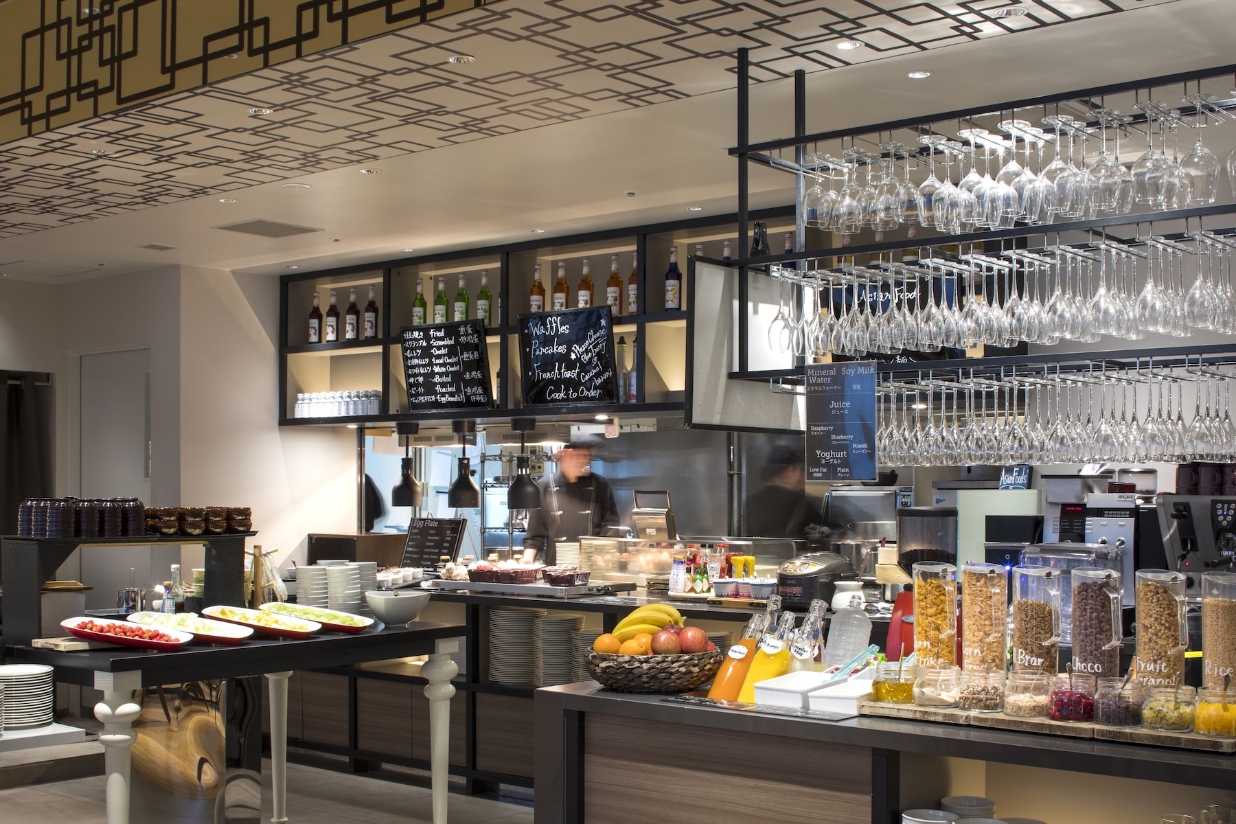 Desayuno buffet (JPY 4300 por persona)