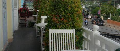 Vue depuis l’hébergement