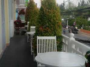 Vue depuis l’hébergement