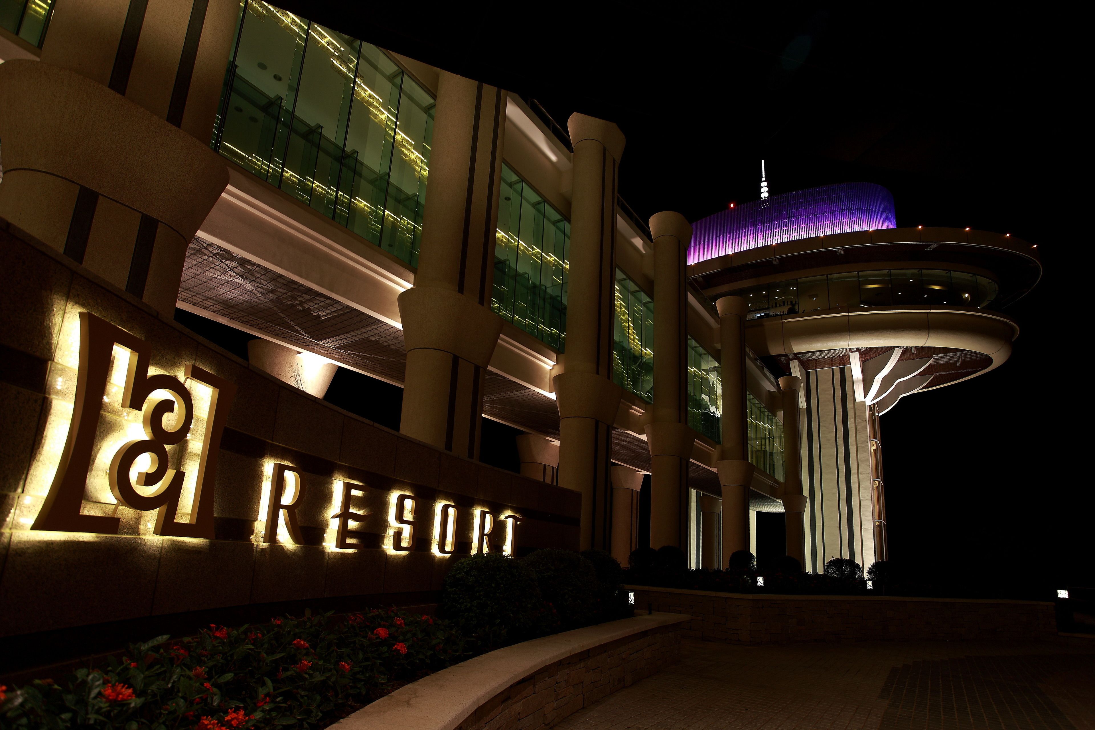 front of property – evening/night