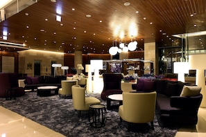 Sala de estar en el lobby