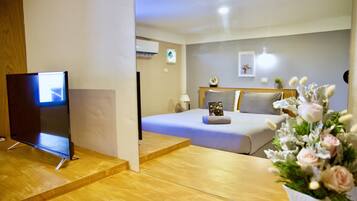 Standard Double Room, 1 Queen Bed | Free WiFi, bed sheets