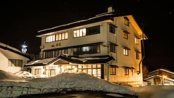 Front of property – evening/night