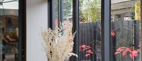 Voorkant van accommodatie