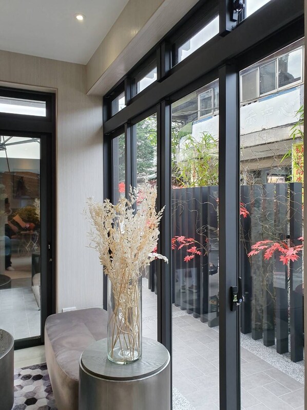 Fachada de la propiedad